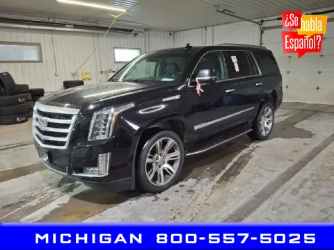 Black 2018 Cadillac Escalade Premium Luxury for sale in Michigan Center, MI