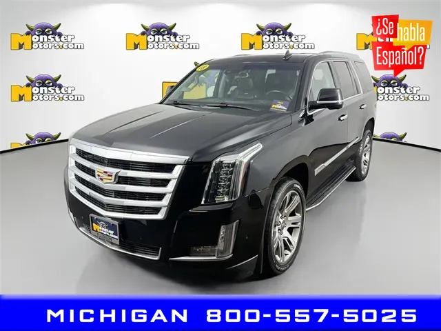 Black 2018 Cadillac Escalade Premium Luxury for sale in Michigan Center, MI