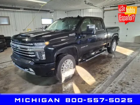 Black 2021 Chevrolet Silverado 2500HD High Country for sale in Michigan Center, MI