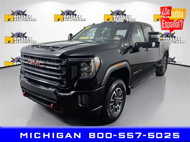 Black 2023 GMC Sierra 2500HD AT4 for sale in Michigan Center, MI