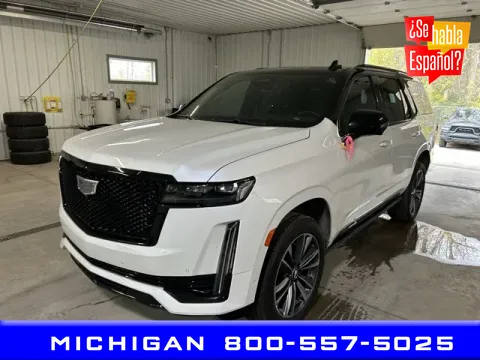 White 2022 Cadillac Escalade Sport for sale in Michigan Center, MI