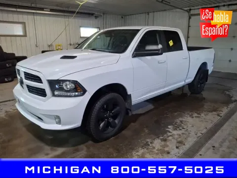 White 2017 Ram 1500 Sport for sale in Michigan Center, MI
