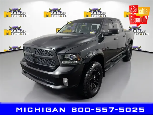 Black 2017 Ram 1500 Sport for sale in Michigan Center, MI