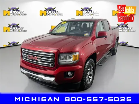 Red 2017 GMC Canyon SLE1 for sale in Michigan Center, MI