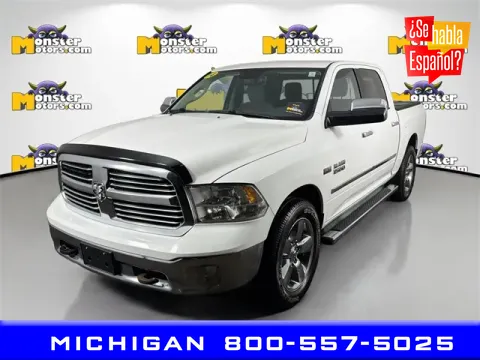 White 2014 Ram 1500 Big Horn for sale in Michigan Center, MI