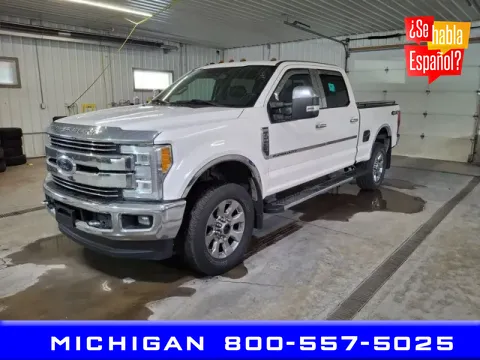 White 2018 Ford F-250SD Lariat for sale in Michigan Center, MI