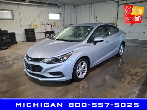 Blue 2018 Chevrolet Cruze LT for sale in Michigan Center, MI