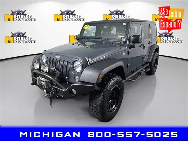 2016 Jeep Wrangler Unlimited Sport S