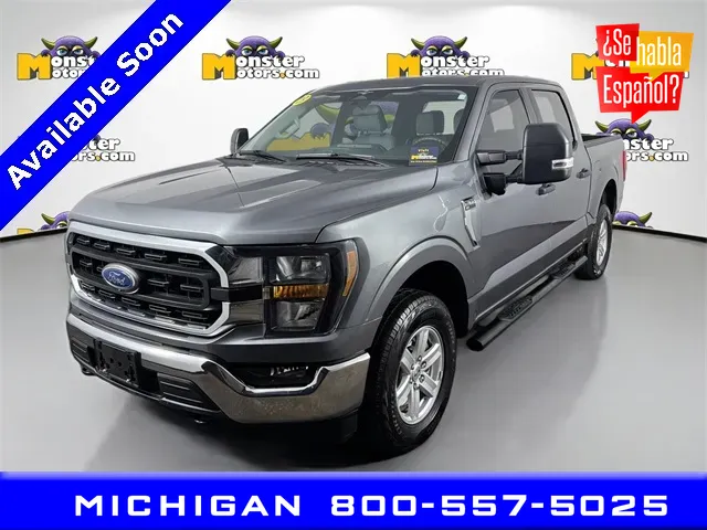 Gray 2023 Ford F-150 XLT for sale in Michigan Center, MI