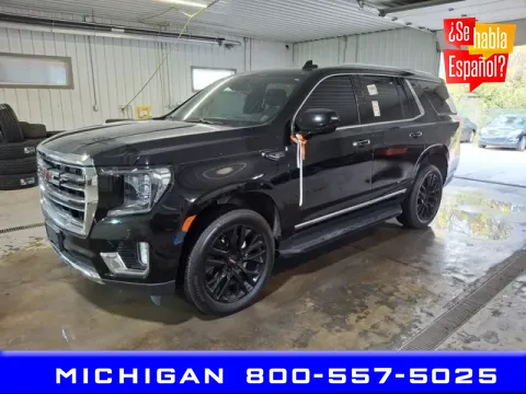 Black 2024 GMC Yukon SLT for sale in Michigan Center, MI