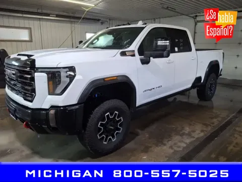 White 2024 GMC Sierra 2500HD AT4X for sale in Michigan Center, MI