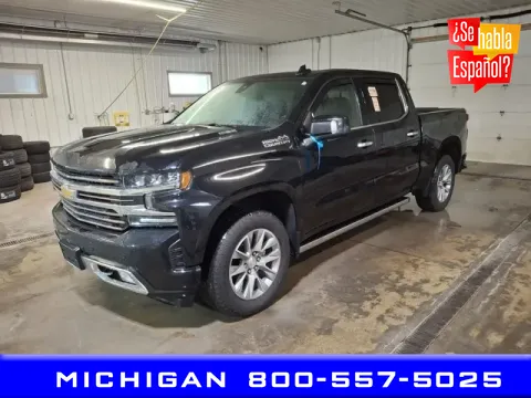 Black 2022 Chevrolet Silverado 1500 LTD High Country for sale in Michigan Center, MI
