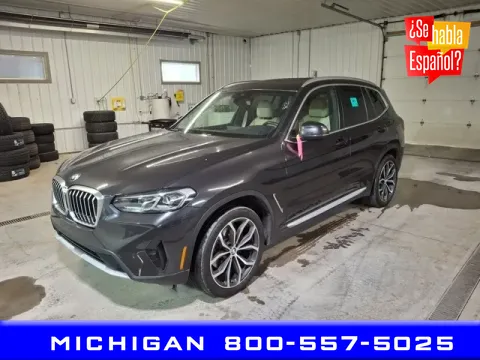 Gray 2022 BMW X3 xDrive30i for sale in Michigan Center, MI