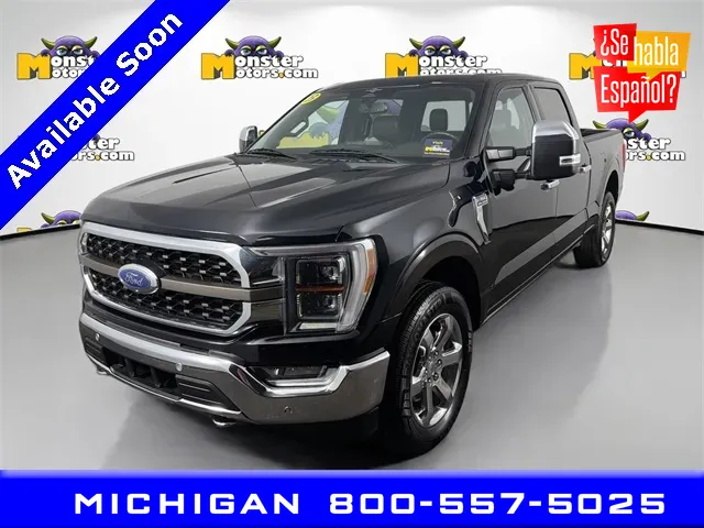 Black 2023 Ford F-150 King Ranch for sale in Michigan Center, MI
