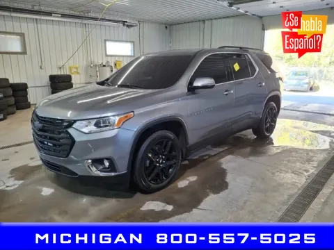 Gray 2020 Chevrolet Traverse LT for sale in Michigan Center, MI
