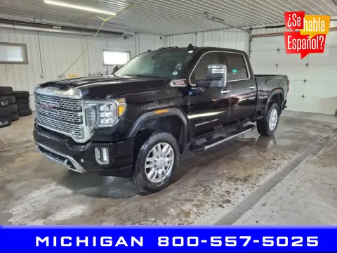 Black 2020 GMC Sierra 2500HD Denali for sale in Michigan Center, MI