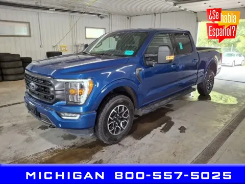 Blue 2022 Ford F-150 XLT for sale in Michigan Center, MI