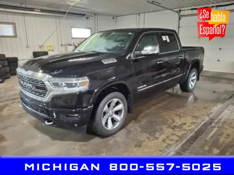 Black 2022 Ram 1500 Limited for sale in Michigan Center, MI
