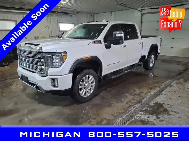 White 2021 GMC Sierra 2500HD Denali for sale in Michigan Center, MI