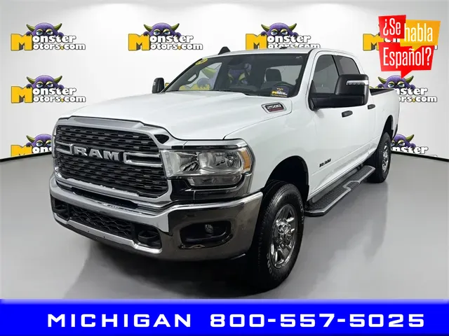 White 2024 Ram 2500 Big Horn for sale in Michigan Center, MI