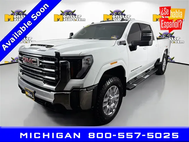 White 2024 GMC Sierra 2500HD SLE for sale in Michigan Center, MI