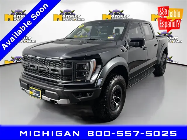 Black 2023 Ford F-150 Raptor for sale in Michigan Center, MI