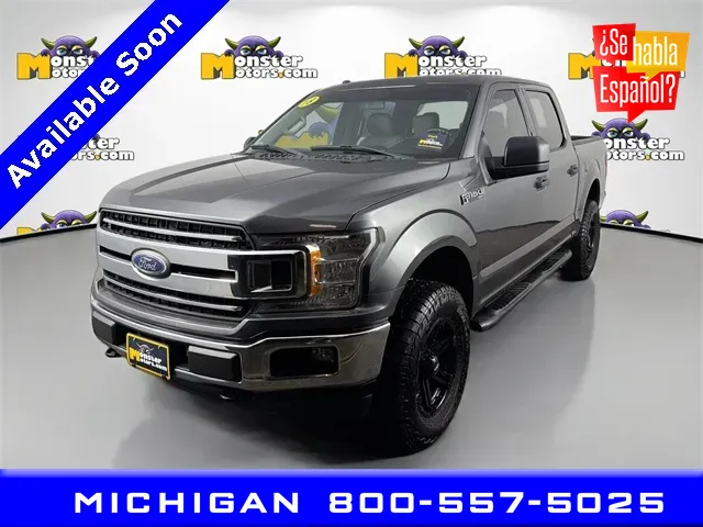 Gray 2018 Ford F-150 XLT for sale in Michigan Center, MI