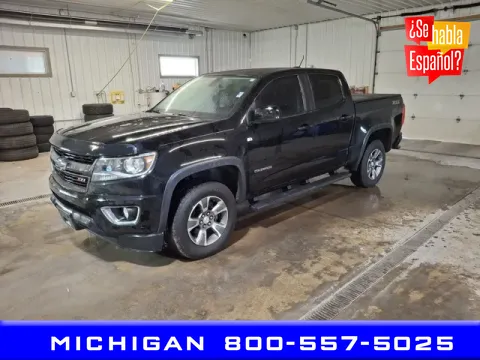Black 2017 Chevrolet Colorado Z71 for sale in Michigan Center, MI