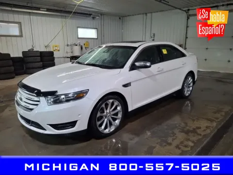 White 2016 Ford Taurus Limited for sale in Michigan Center, MI