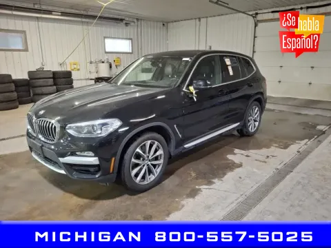Black 2019 BMW X3 xDrive30i for sale in Michigan Center, MI