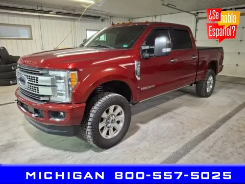 Red 2019 Ford F-250SD Platinum for sale in Michigan Center, MI