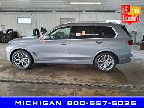 Gray 2024 BMW X7 xDrive40i for sale in Michigan Center, MI