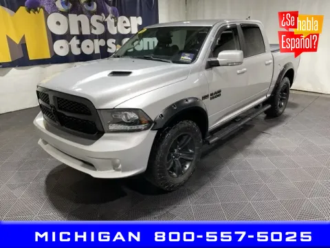 Silver 2018 Ram 1500 Night for sale in Michigan Center, MI