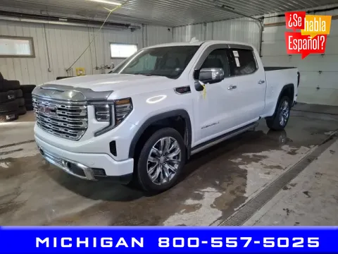 White 2024 GMC Sierra 1500 Denali for sale in Michigan Center, MI