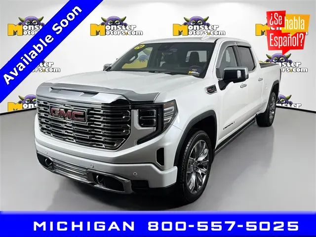 White 2024 GMC Sierra 1500 Denali for sale in Michigan Center, MI