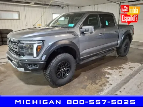 Gray 2024 Ford F-150 Raptor for sale in Michigan Center, MI