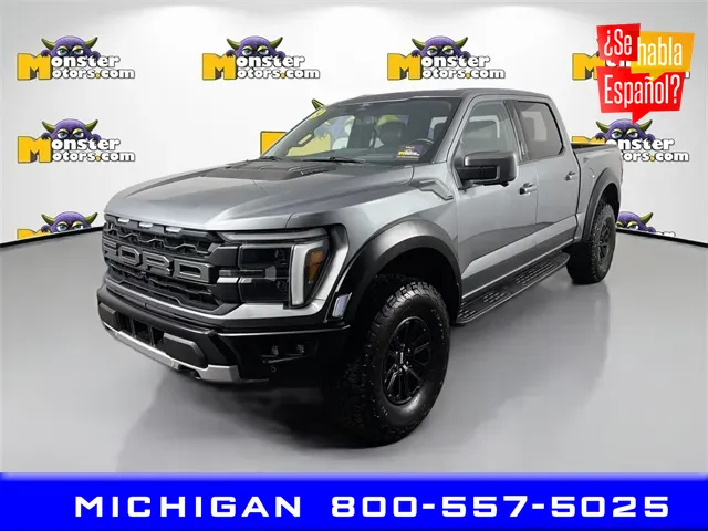 Gray 2024 Ford F-150 Raptor for sale in Michigan Center, MI