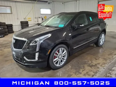 Black 2024 Cadillac XT5 Sport for sale in Michigan Center, MI