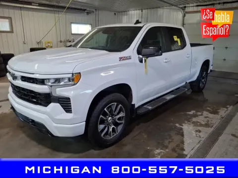 White 2022 Chevrolet Silverado 1500 RST for sale in Michigan Center, MI