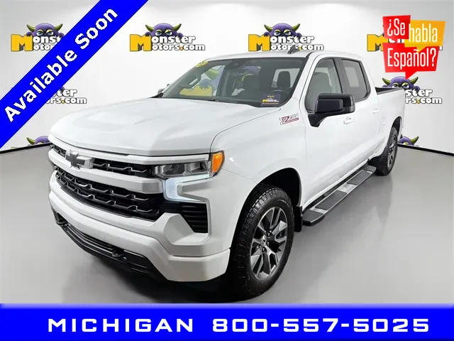 White 2022 Chevrolet Silverado 1500 RST for sale in Michigan Center, MI