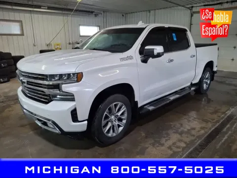 White 2019 Chevrolet Silverado 1500 High Country for sale in Michigan Center, MI