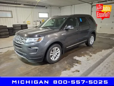 Gray 2018 Ford Explorer XLT for sale in Michigan Center, MI