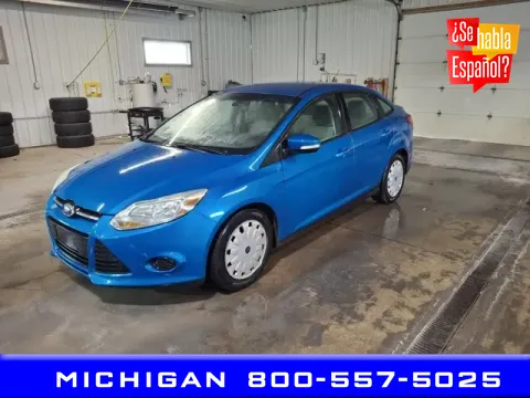 Blue 2013 Ford Focus SE for sale in Michigan Center, MI