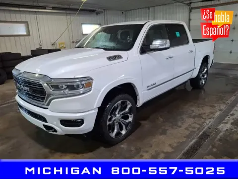White 2022 Ram 1500 Limited for sale in Michigan Center, MI