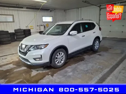 White 2017 Nissan Rogue for sale in Michigan Center, MI