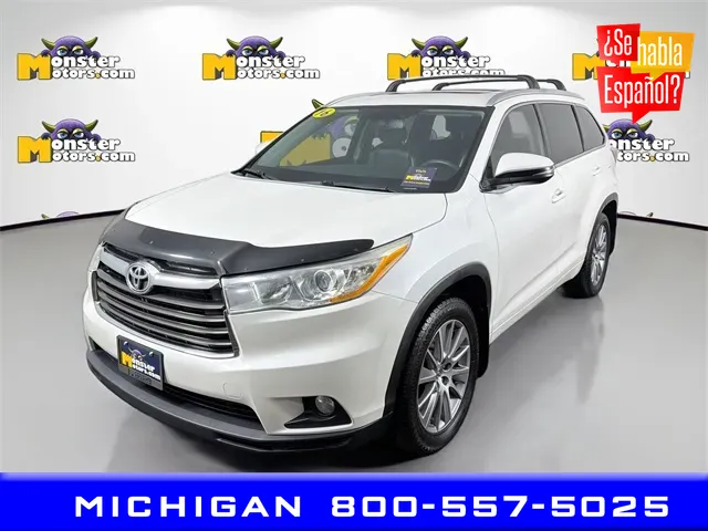 2016 Toyota Highlander XLE V6 for sale in Michigan Center, MI