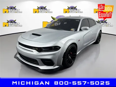 Gray 2021 Dodge Charger R/T Scat Pack Widebody for sale in Michigan Center, MI