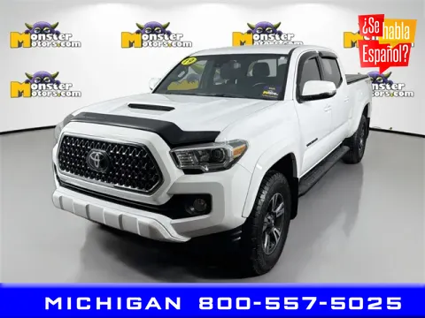 White 2019 Toyota Tacoma TRD Sport for sale in Michigan Center, MI