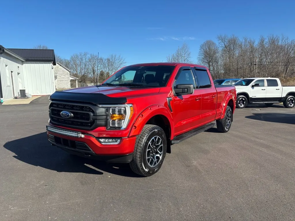 Orange 2023 Ford F-150 XLT for sale in Crooksville, OH