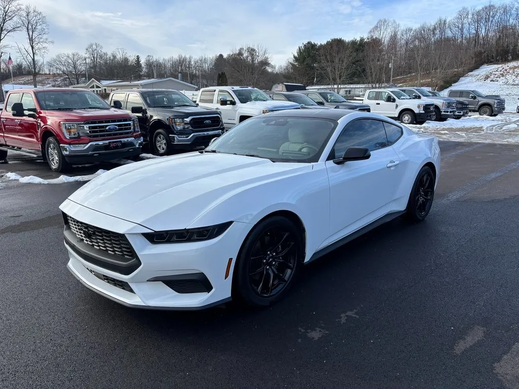 White 2024 Ford Mustang for sale in Crooksville, OH